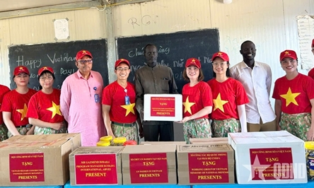 Vietnam’s Engineering Company Rotation 4 makes remarkable impact in Abyei